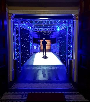 Picture of LED Star Curtain Tunnel Entrance 6m x 4m