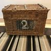 Picture of Vintage Wicker Cane Trunk / Basket