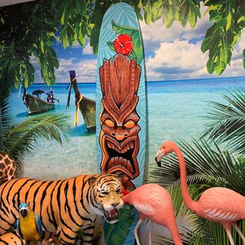 Picture of Surfboard Cutout - 11 - Tiki