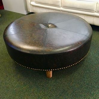 Picture of Ottoman - round 90 cm wide