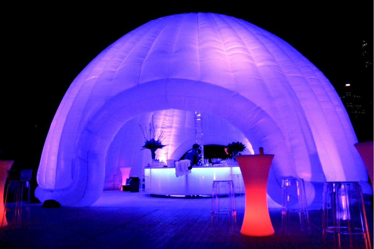 Picture of Inflatable Circular Dome 12m W x 7m H