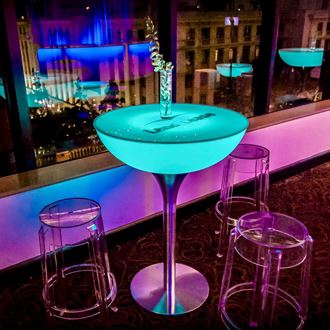 Picture of  Deluxe Glow Cocktail Dry Bar ( large)