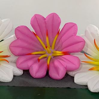 Picture of Inflatable Flower - Pink 2m Wide