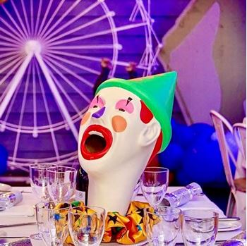 Picture of Centrepiece  Laughing Clown Head