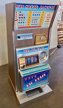 Picture of Poker Machine 50's replica 