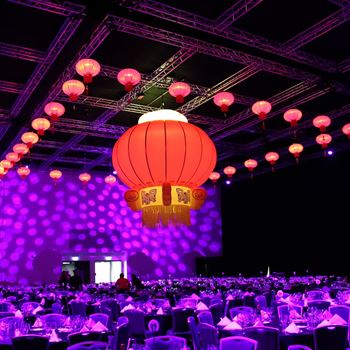 Picture of Inflatable Chinese Lanterns 4m W x 4.5mH
