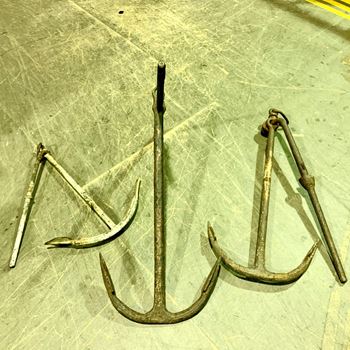 Picture of Vintage boat anchors