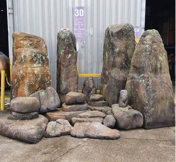 Picture of Foam Rocks - various sizes from small to large at  3.0m H  