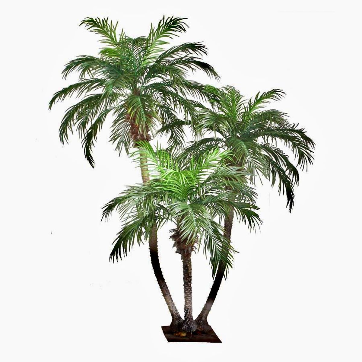 Picture of Artificial Phoenix Palm Tree  cluster