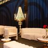 Picture of Chandelier -  Crystal Basket  - floorstanding - LED Candles 