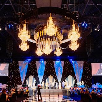Picture of Chandelier - New York Empress Crystal Basket  - 54 light