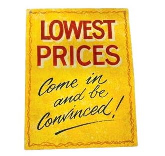Picture of Lowest Prices Sign