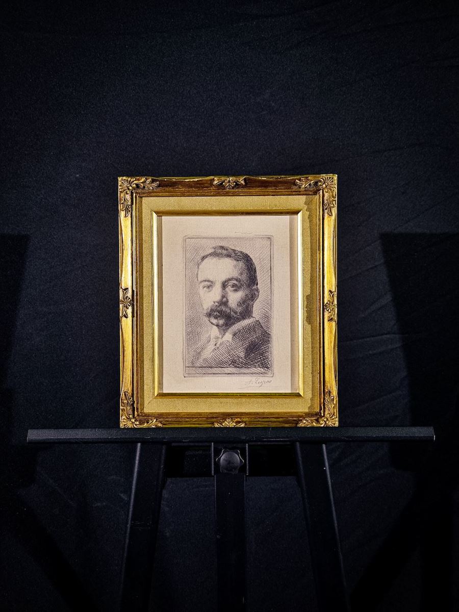 Picture of Art Print in Gold Ornate Frame (Small)