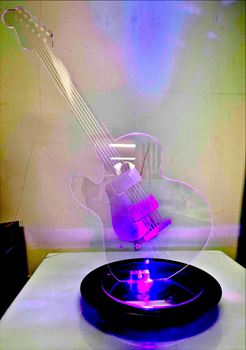 Picture of Perspex Guitar Centrepiece