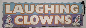 Picture of "Laughing Clowns" Sign