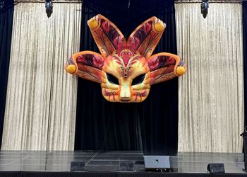 Picture of  Curtains - Champagne  Gold Crushed Velvet