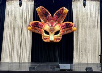 Picture of  Curtains Gold crushed velvet