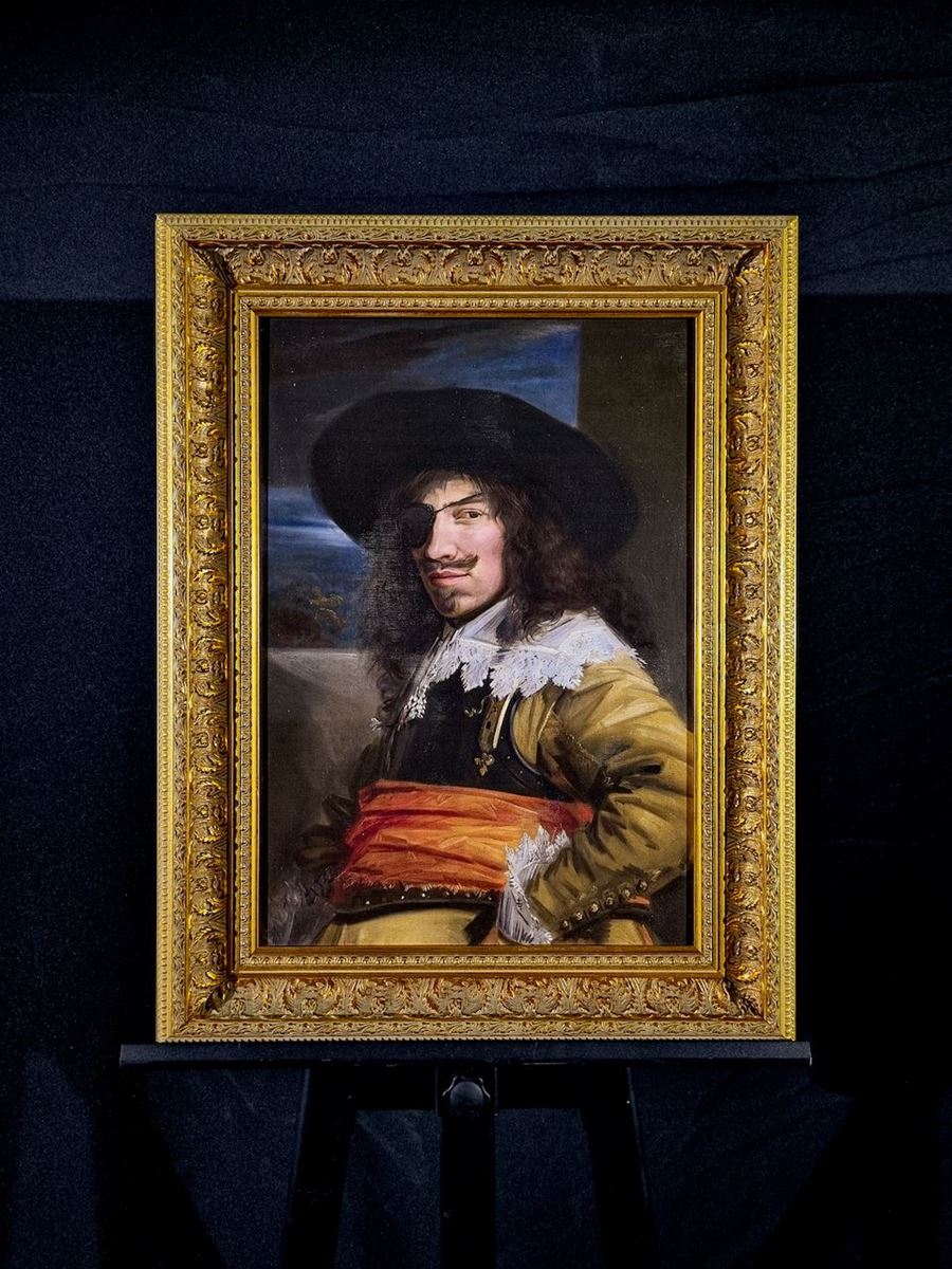 Picture of Art Print in Gold Ornate Frame (Small)
