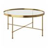 Picture of Coffee Table - Gold frame - Glass top