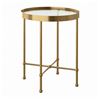 Picture of Side Table - Gold Frame - Glass top