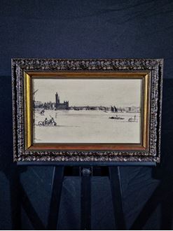 Picture of Art Print in Black Ornate Frame (Small)