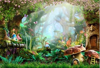 Picture of   Backdrop Mushroom Fantasy  3m x 3m