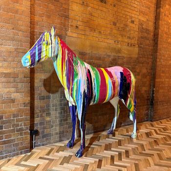 Picture of ART Horse life-size Statue