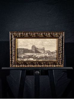 Picture of Art Print in Brass Ornate Frame (Small)