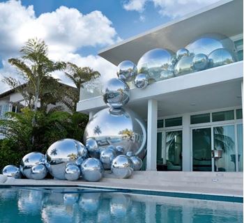 Picture of Chrome Mirror inflatable balls