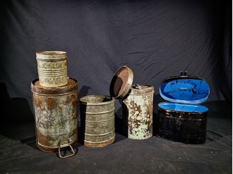 Picture of Steel Buckets and Cans
