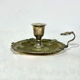 Picture of Silver Plate Candle Holder
