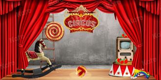 Picture of Circus Backdrop - 6m W x 3m H