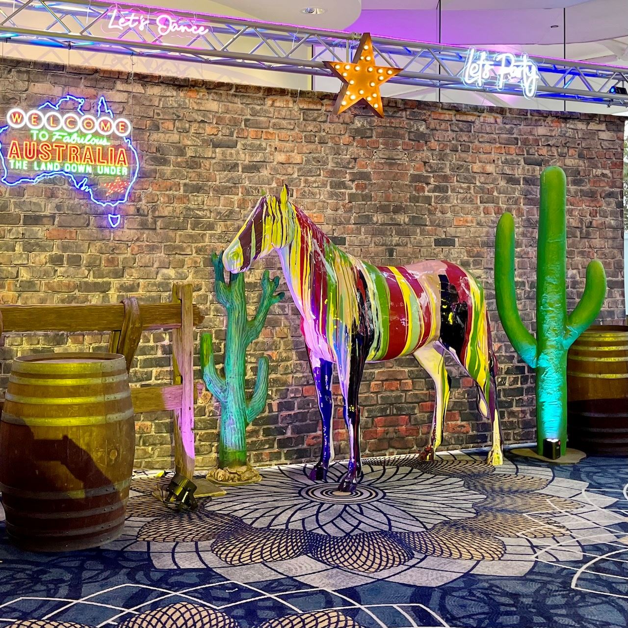 Staging Dimensions , Brisbane Prop Hire, Brisbane Event Theme, Brisbane