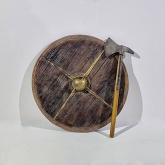 Picture of Faux Shield and Axe (Rubber)